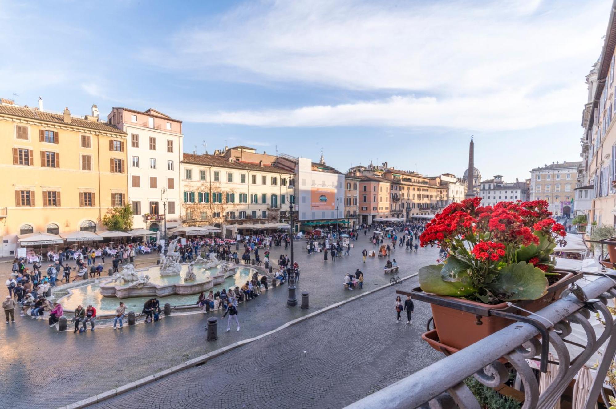 Апартаменти Navona Charming Balcony Рим Екстер'єр фото